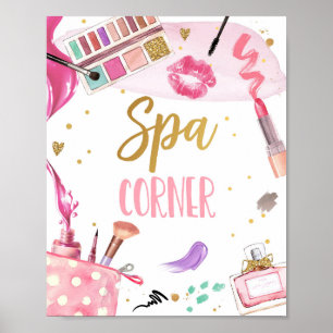 Wellness-Center Corner Party Makeup Glamour Girl B Poster