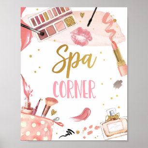 Wellness-Center Corner Party Makeup Glamour Girl B Poster