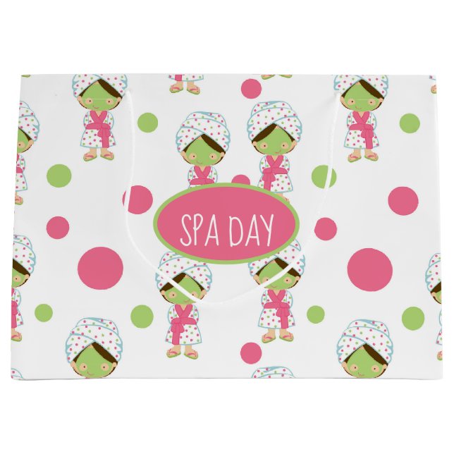 Wellness-Center Day Gift Bag Große Geschenktüte (Vorderseite)