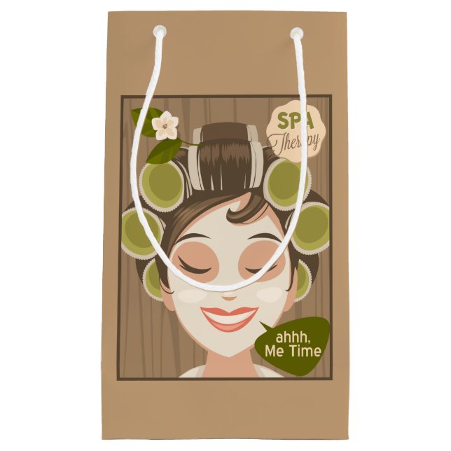 Wellness-Center Day Me Time Geschenktaschen Kleine Geschenktüte (Vorderseite)