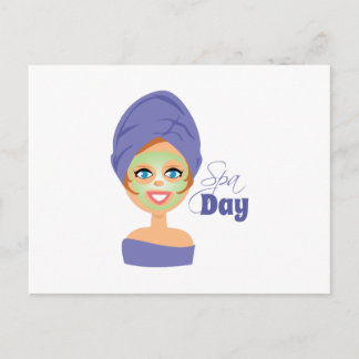 Wellness-Center Day Postkarte