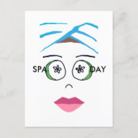 Wellness-Center Day Postkarte