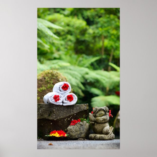 WELLNESS-CENTER-Einstellungen Poster (Vorne)