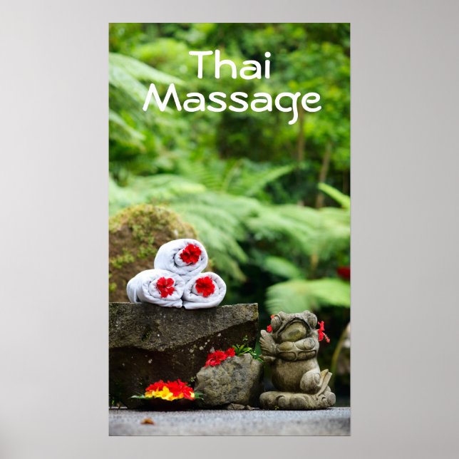 WELLNESS-CENTER-Einstellungen Poster (Vorne)