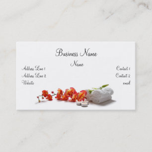 Wellness-Center-Geschäfts-Karte Visitenkarte