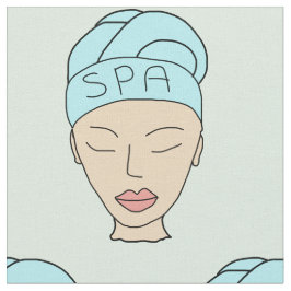 Wellness-Center-Gesichtsgewebe Stoff