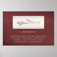 Wellness-Center jenseits des Posters