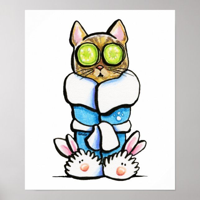 Wellness-Center Kitty Cat Poster (Vorne)