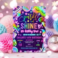 Wellness-Center Makeup Glamour Party Neon Glow Geb