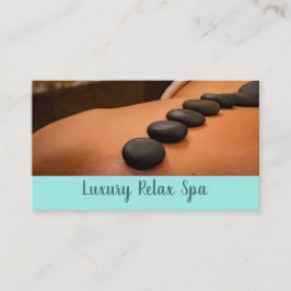 Wellness-Center, Massage, Schönheitstherapeut Visitenkarte