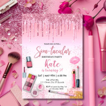 Wellness-Center Party Glam Girl Geburtstagsparty