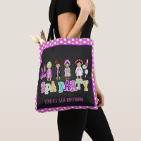 Wellness-Center Party Tote Beutel - Mädchen - Schw