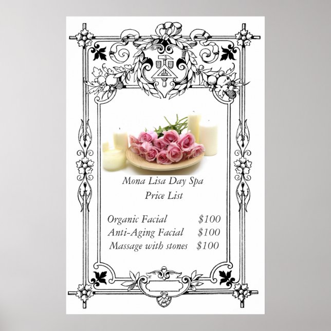 Wellness-Center Poster (Vorne)