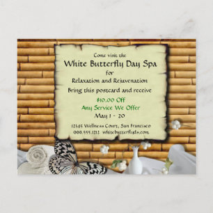 Wellness-Center-Postkarten Postkarte