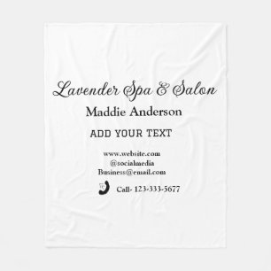 Wellness-Center-Salon Gäste Informationen Strand Fleecedecke