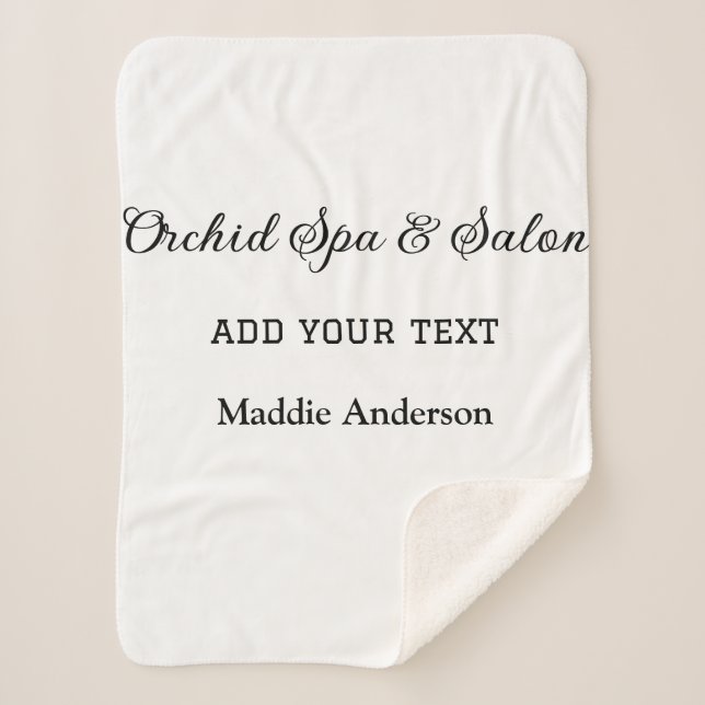 Wellness-Center-Salon Gäste Informationen Strand Sherpadecke (Vorderseite)