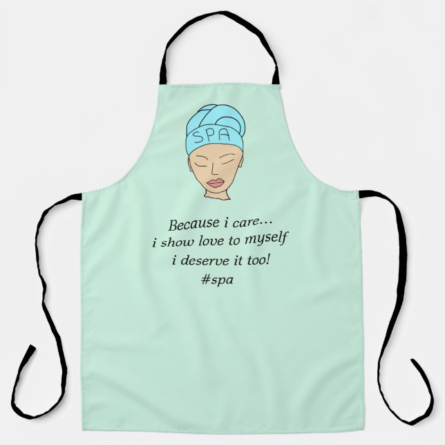 Wellness-Center Schürze (Vorderseite)