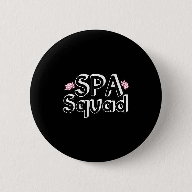 Wellness-Center Squad Wellness-Center Mitarbeiter  Button (Vorderseite)