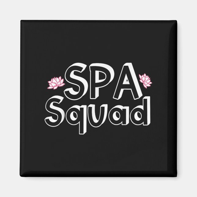 Wellness-Center Squad Wellness-Center Mitarbeiter  Magnet (Vorne)