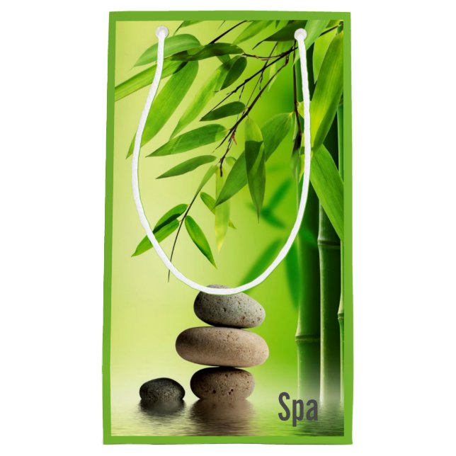 Wellness-Center-Tagesüberraschungs-Geschenk-Tasche Kleine Geschenktüte (Vorderseite)