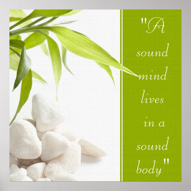 Wellness-Center Treatment Poster (Vorne)