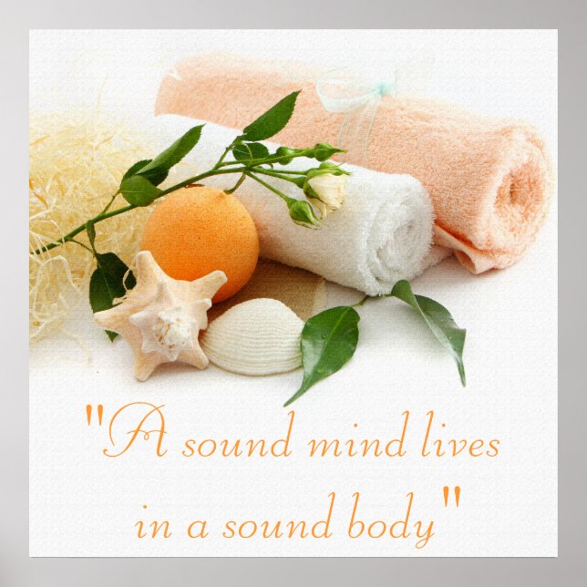 Wellness-Center Treatment Poster (Vorne)