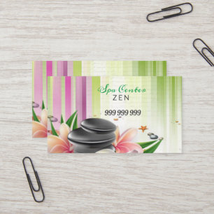 Wellness-Center Visitenkarte