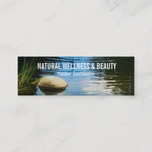 Wellness-Centerschönheitstherapeut PERSONIFIZIERE Mini Visitenkarte