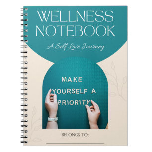 WELLNESS NOTEBOOK NOTIZBLOCK