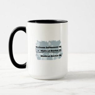 Wellness-Plus-Arzt-IQ-Gleichung Tasse