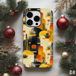 Wellness Stil Wüste Landschaft mit warmen Tönen Case-Mate iPhone 14 Pro Hülle