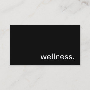 Wellness-Visitenkarte Visitenkarte