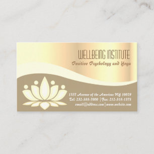 Wellness-Visitenkarten Visitenkarte