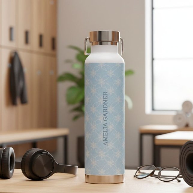Wellness Waters Water Bottle - Icy Snowflake  Trinkflasche (Von Creator hochgeladen)