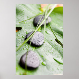 Wellneßplakat/Leinwanddruck Poster