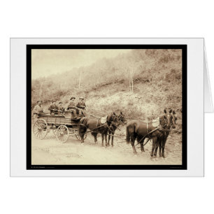 Wells Fargo-Ballast-Schatz-Lastwagen Sd 1890