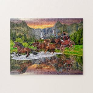 WELLS FARGO POSTKUTSCHE PUZZLE