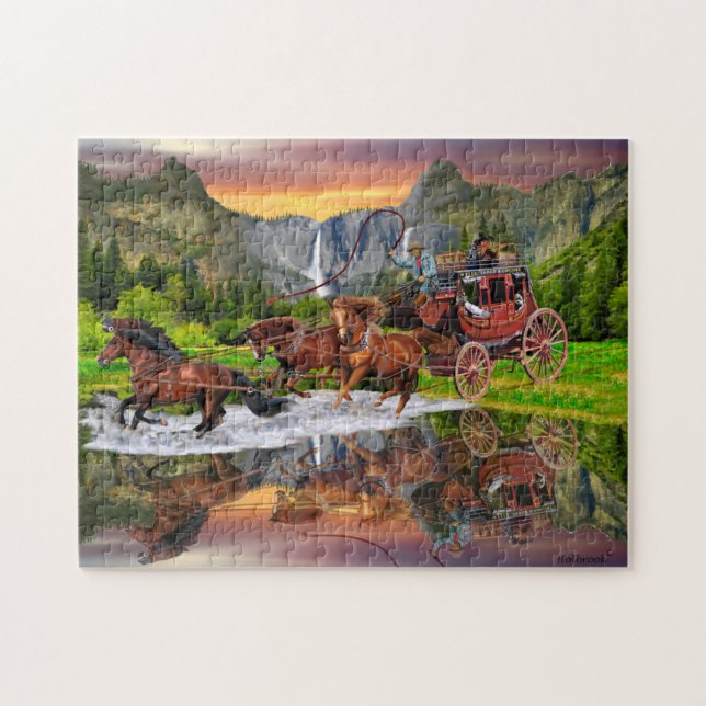 WELLS FARGO POSTKUTSCHE PUZZLE (Horizontal)