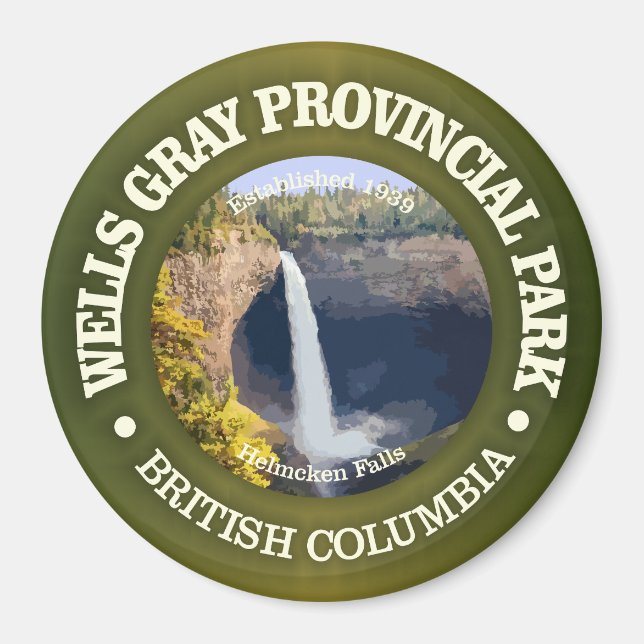 Wells Gray PP Magnet (Vorne)