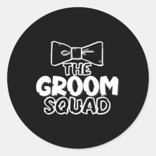 Wells Groom Square Liebe 2 Runder Aufkleber