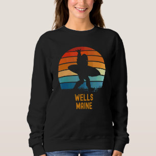 Wells Maine Sasquatch Souvenir Sweatshirt