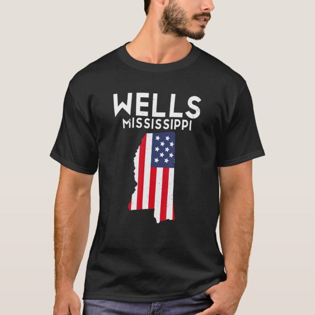 Wells Minnesota USA State America Travel Minnesota T-Shirt (Vorderseite)