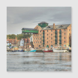 Wells-next the sea Norfolk Magnet Card