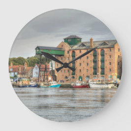 Wells-next the sea North Norfolk Coast Große Wanduhr