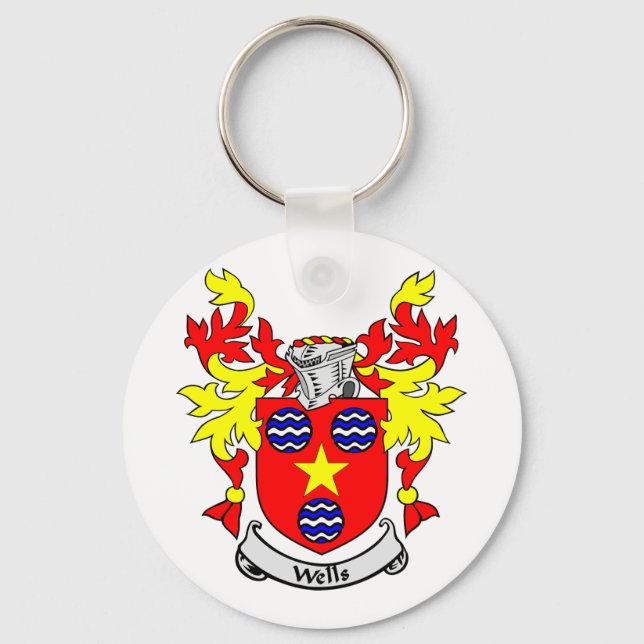 WELLS-Wappen Schlüsselanhänger (Vorderseite)