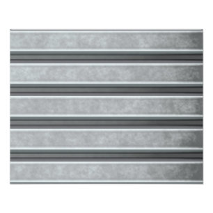 Wellstahl texturiert fotodruck