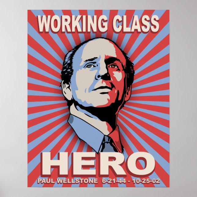 Wellstone Hero Poster (Vorne)