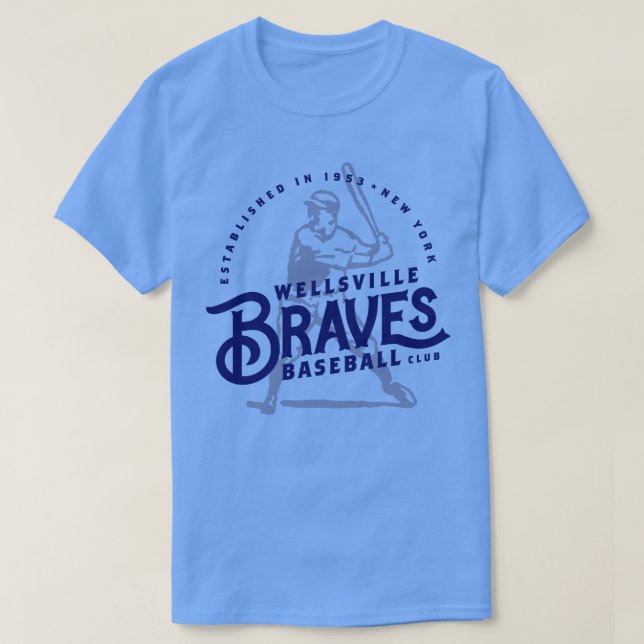 Wellsville Braves T-Shirt (Design vorne)