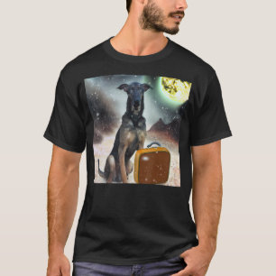 Welpe Artwork Großer Dane Hund T-Shirt