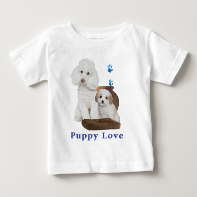 Welpe Baby T-shirt (Vorderseite)